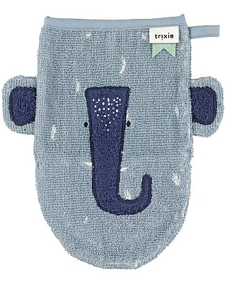 Trixie Guanto da Bagnetto, Mrs Elefante - 14 x 22 cm Guanti da Bagno