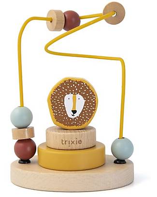 Trixie Labirinto + Puzzle Impilabile - Mr Lion - 15 x 11 x 8 cm - Gioco Motorio e di Concentrazione Puzzle