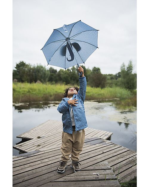 Trixie Ombrello Bimbo - Mrs Elephant - Azzurro - Diametro 70 cm Ombrelli