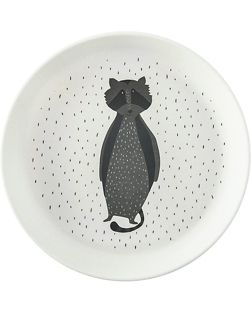 Trixie Piatto Biodegradabile, Mr Orsetto Lavatore - Bambù Piatti e Scodelle