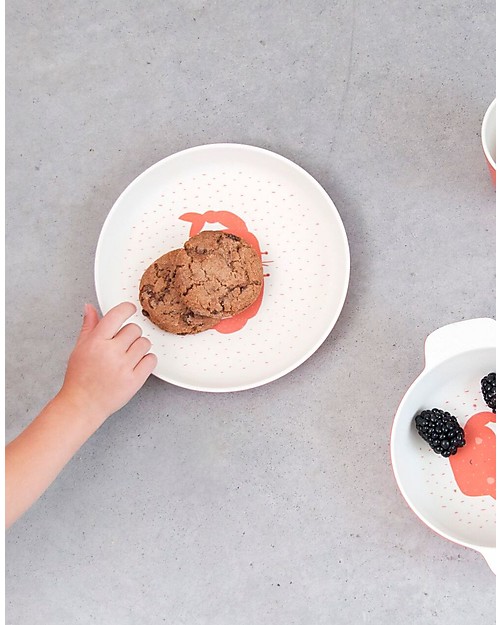 Trixie Piatto Biodegradabile, Mrs Granchio - Bambù Piatti e Scodelle