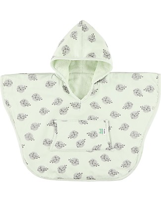 Trixie Poncho da Bagno con Cappuccio, Pesce Palla - 2-4 anni Accappatoi e Asciugamani