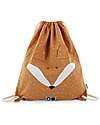Trixie Sacca con Chiusura a Coulisse - Mr Fox - Arancio - 34 x 40 cm Zaini Asilo