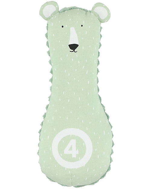 Trixie Set Gioco Baby Bowling  - 5 Animali-birilli + Palla - Stimola vista udito e tatto Giochi da Esterno_