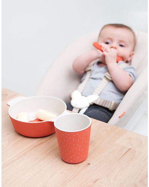 Trixie Tazza Leggera in Bambù, Mrs Granchio - Adatta a Mani Piccole Tazze