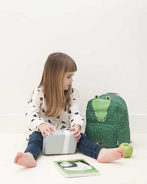 Trixie Zainetto per l'Asilo, Mr Coccodrillo - Cotone (23x12x31cm) Zaini Asilo