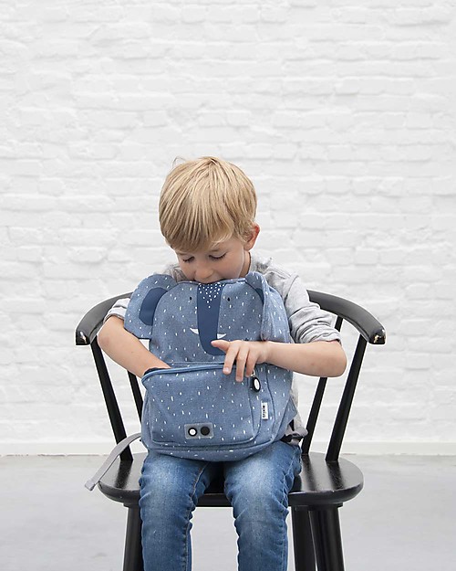 Trixie Zainetto per l'Asilo, Mrs Elefante - Cotone (23x12x31cm) Zaini Asilo