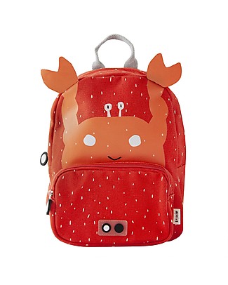 Trixie Zainetto per l'Asilo, Mrs Granchio - Cotone (23x12x31cm) Zainetti