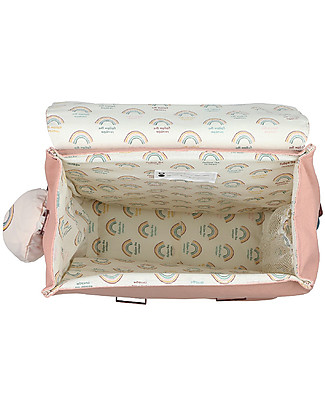 Trixie Zaino Scuola - Arcobaleno - Con Zainetto sportivo incluso! Zainetti