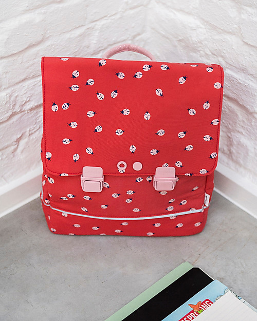 Trixie Zaino Scuola - Coccinella - Con Zainetto sportivo incluso! Zaini Asilo