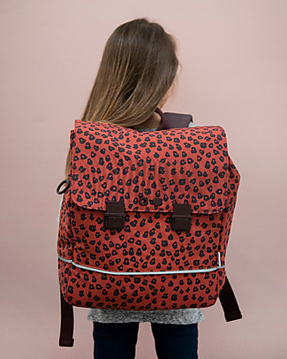 Trixie Zaino Scuola - Leopardo - Con Zainetto sportivo incluso! Zaini Asilo