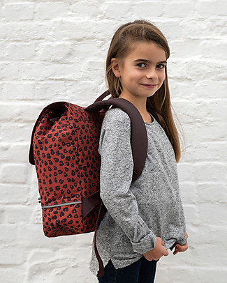 Trixie Zaino Scuola - Leopardo - Con Zainetto sportivo incluso! Zaini Asilo