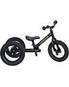 Trybike Bici 2 in 1 Matt Black + Kit Terza Ruota per Convertirla in Triciclo Tricicli