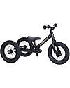 Trybike Bici 2 in 1 Matt Black + Kit Terza Ruota per Convertirla in Triciclo Tricicli