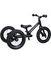 Trybike Bici 2 in 1 Matt Black + Kit Terza Ruota per Convertirla in Triciclo Tricicli