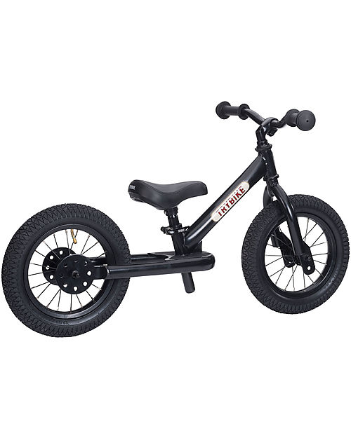 Trybike Bici Senza Pedali Classic - Nero Opaco - dai 15 mesi! Biciclette senza Pedali