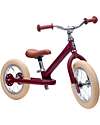 Trybike Bici Senza Pedali Vintage - Rosso Opaco - dai 15 mesi! Biciclette senza Pedali