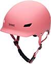 Trybike Casco per Bici 51-56 cm - Rosa Opaco - Chiusura Magnetica Caschi Bici
