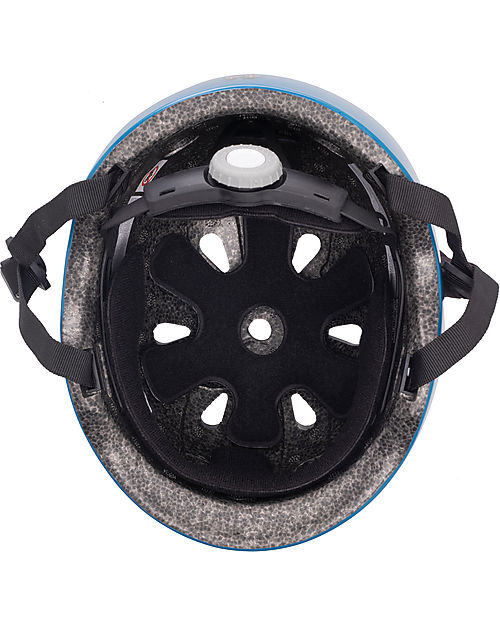 Trybike Casco per Bici - Mandan Blue - Calotta in ABS - Resistente Regolabile e Traspirante Caschi Bici
