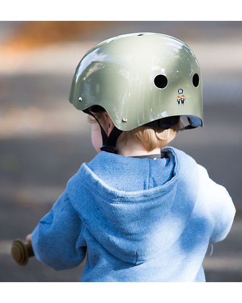 Trybike Casco per Bici - Misty Green - Calotta in ABS - Resistente Regolabile e Traspirante Caschi Bici