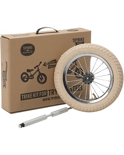 Trybike Kit Terza Ruota - Vintage - Trasforma la Bici Trybike in Triciclo! Accessori Biciclette