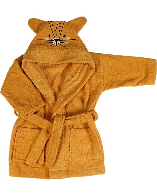 Tryco Baby Accappatoio  Lenny il Leopardo - Neonato 0-1 anno - 100% Cotone Accappatoi e Asciugamani