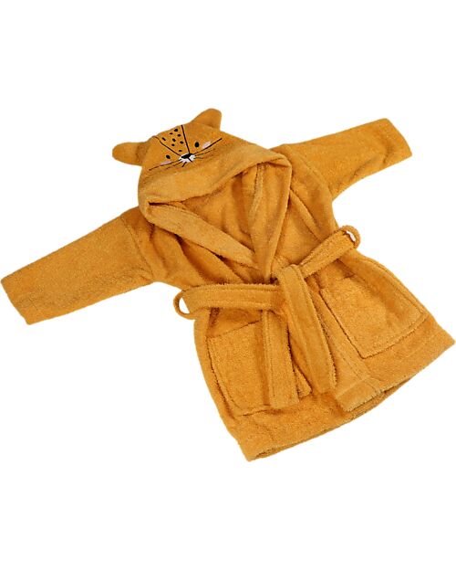 Tryco Baby Accappatoio  Lenny il Leopardo - Neonato 0-1 anno - 100% Cotone Accappatoi e Asciugamani