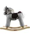 Tryco Baby Cavallo a Dondolo Milo - Grigio - con Suoni Realistici - dai 36 Mesi Cavalcabili