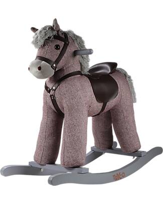 Tryco Baby Cavallo a Dondolo - Rosa - con Suoni Realistici - dai 36 Mesi Cavalcabili