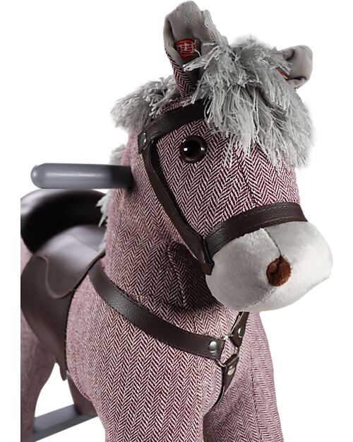 Tryco Baby Cavallo a Dondolo - Rosa - con Suoni Realistici - dai 36 Mesi Cavalcabili