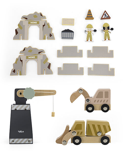 Tryco Baby Estensione per Pista Trenino - Costruttori Macchine e Trenini  in Legno