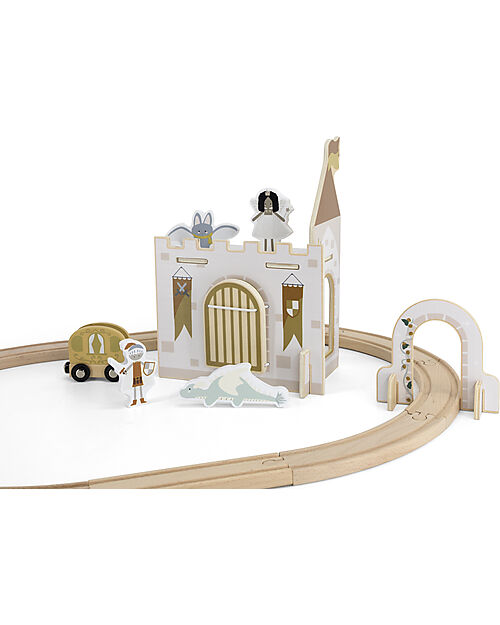 Tryco Baby Estensione per Pista Trenino - Fantasy - 2+ Anni Macchine e Trenini  in Legno