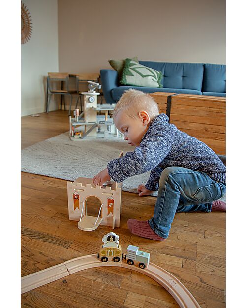 Tryco Baby Estensione per Pista Trenino - Fantasy - 2+ Anni Macchine e Trenini  in Legno