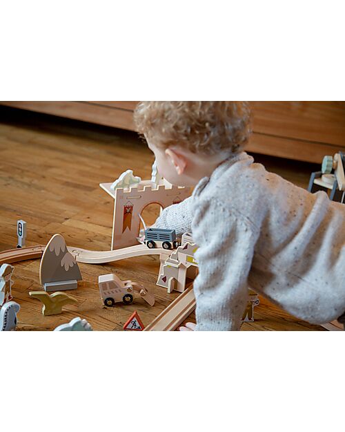 Tryco Baby Estensione per Pista Trenino - Fantasy - 2+ Anni Macchine e Trenini  in Legno