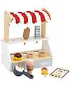 Tryco Baby Gelateria Giocattolo in Legno - Colori ad Acqua Atossici - 18+ m Cucine Giocattolo