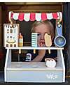 Tryco Baby Gelateria Giocattolo in Legno - Colori ad Acqua Atossici - 18+ m Cucine Giocattolo
