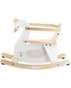 Tryco Baby Gioco a Dondolo - Cigno - Legno Cavalcabili