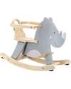 Tryco Baby Gioco a Dondolo - Rinoceronte - Legno Cavalcabili