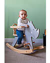 Tryco Baby Gioco a Dondolo - Rinoceronte - Legno Cavalcabili