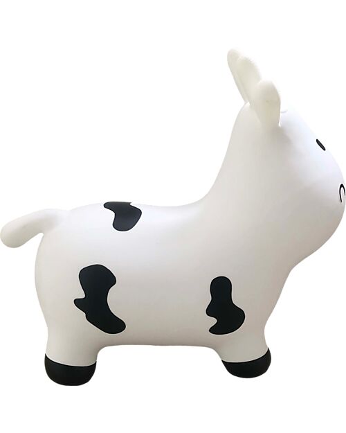Tryco Baby Gioco Cavalcabile Skippy - Mucca - Bianco - 12+ m Cavalcabili
