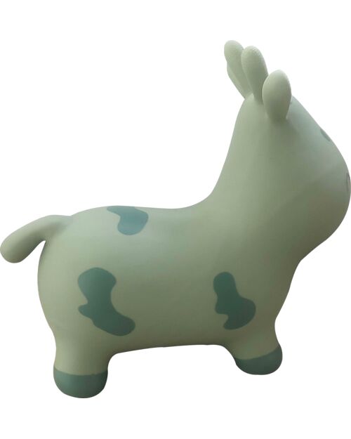 Tryco Baby Gioco Cavalcabile Skippy - Mucca - Stone Green - 12+ m Cavalcabili