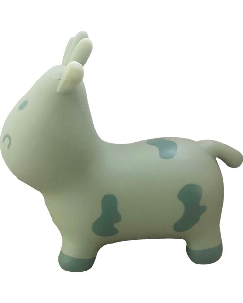 Tryco Baby Gioco Cavalcabile Skippy - Mucca - Stone Green - 12+ m Cavalcabili