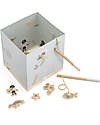 Tryco Baby Gioco Magnetico Pesca in Legno - 16 pz - 3+ Anni Animali in Legno