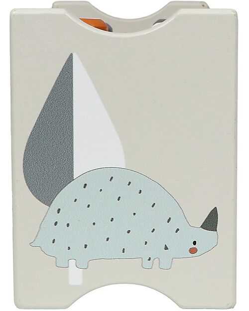 Tryco Baby Gioco Martello e Pioli in Legno - Colori ad Acqua Atossici - 12+ m Incastri in Legno