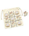 Tryco Baby Gioco Tris in Legno - Sirena - Perfetto da Portare in Viaggio! Incastri in Legno