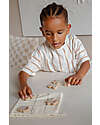 Tryco Baby Gioco Tris in Legno - Sirena - Perfetto da Portare in Viaggio! Incastri in Legno