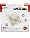 Tryco Baby Gioco Tris in Legno - Sirena - Perfetto da Portare in Viaggio! Incastri in Legno