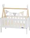 Tryco Baby Letto Tipi per Bambole fino a 48 cm - Legno - 18+ m Case delle Bambole