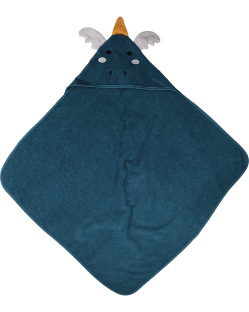 Tryco Baby Mantella da Bagno Diego il Drago - 100% Cotone Certificato OEKO-TEX Accappatoi e Asciugamani