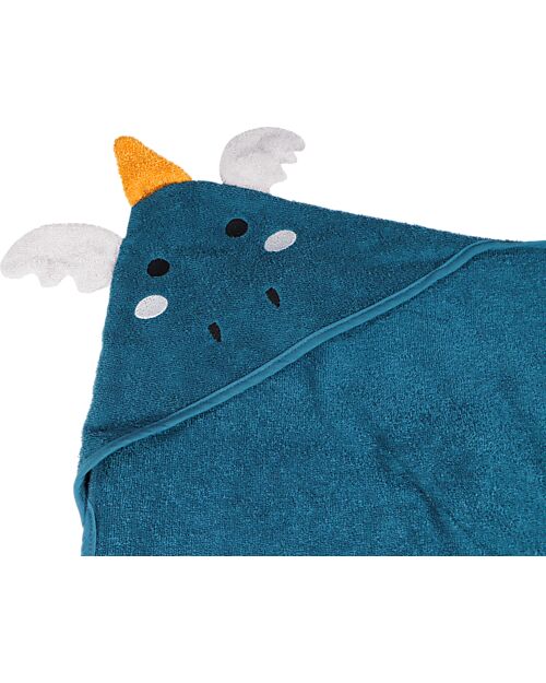 Tryco Baby Mantella da Bagno Diego il Drago - 100% Cotone Certificato OEKO-TEX Accappatoi e Asciugamani